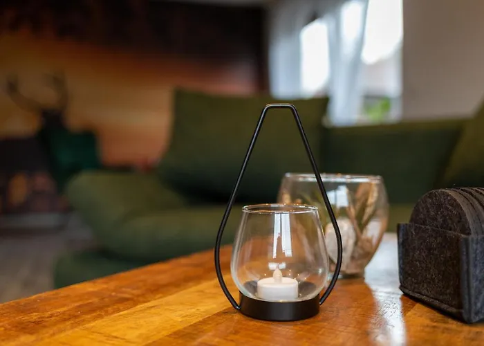 Διαμέρισμα Haus Martina Im Herzen Der Rhoen - 3 Einzelbuchbare Moderne Fuer 2-8 Personen, Terrasse, Balkon, Garten, Und E-bike Keller, Lounge, Freies Wlan, Familienfreundlich Poppenhausen